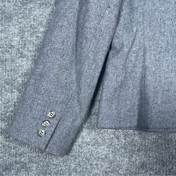 Pendleton Vintage Women’s 14 Gray Wool Blazer Old Money Professional Career Ware - Picture 5 of 14